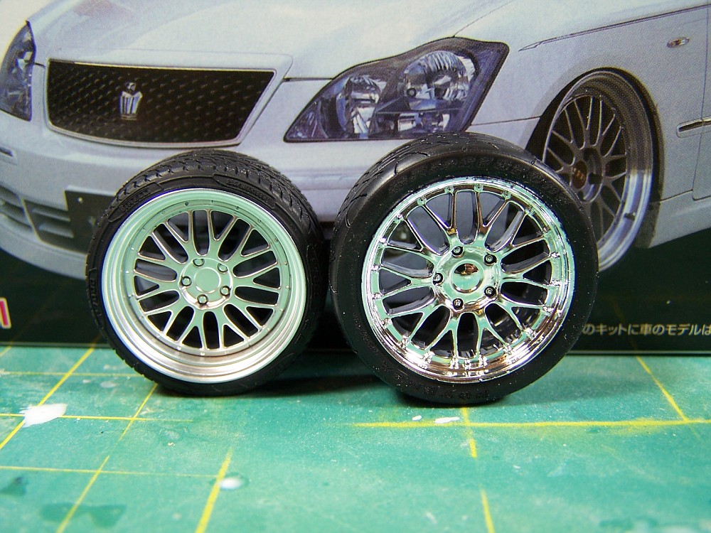 Details about   1/24 tires 20 inch Michelin Pilot Sport for Tamiya Aoshima Hasegawa 