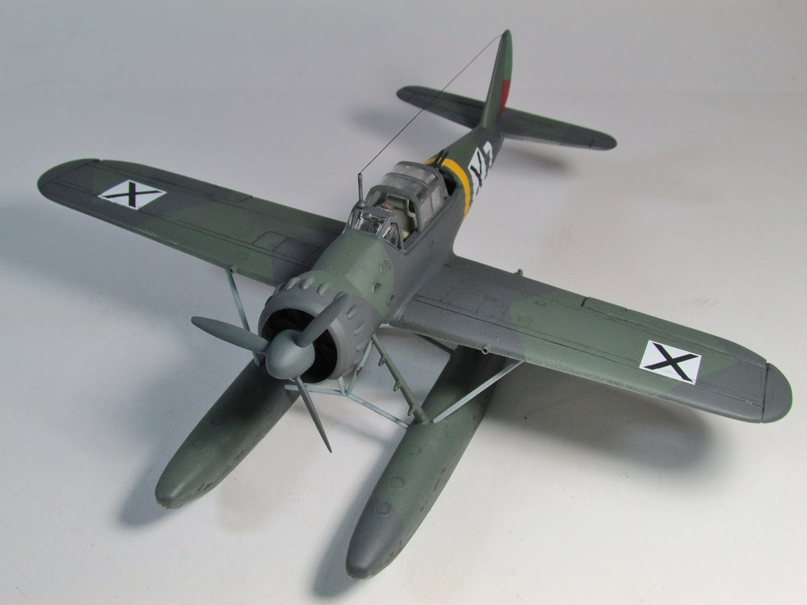Die cast 1/72 Modellino Aereo Aircraft Idrovolante Arado AR 196 Germany 1941 
