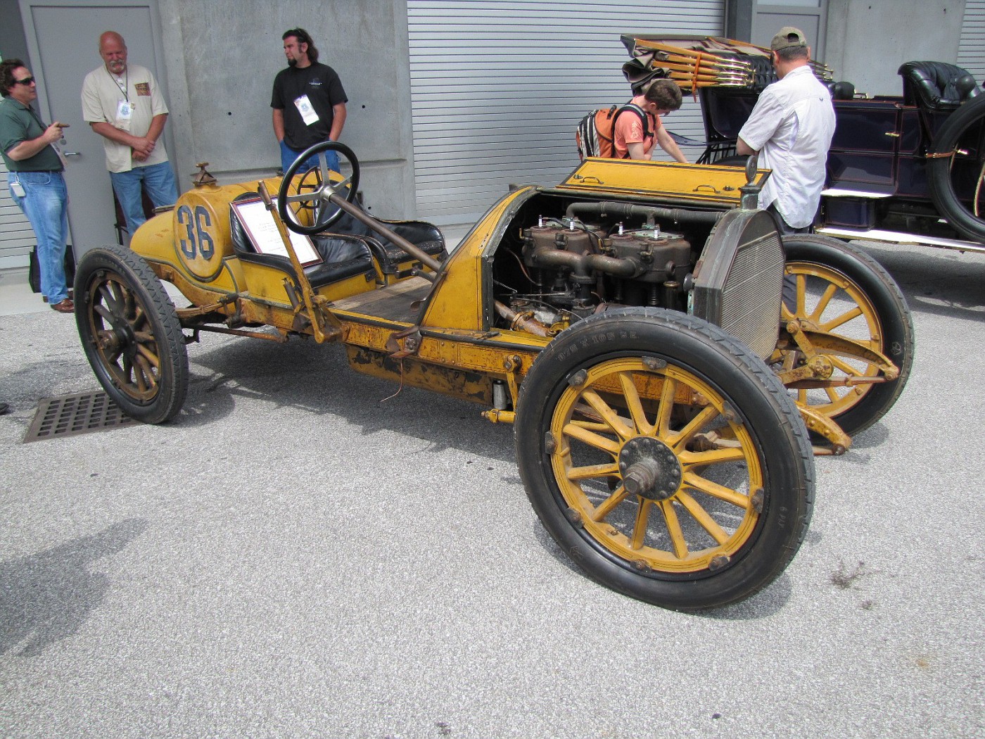 Photo: 1911 Mercer Race Car (not a Raceabout!) | Indy Centennial Concours  5/14/11 album | ModlrA | Fotki.com, photo and video sharing made easy.