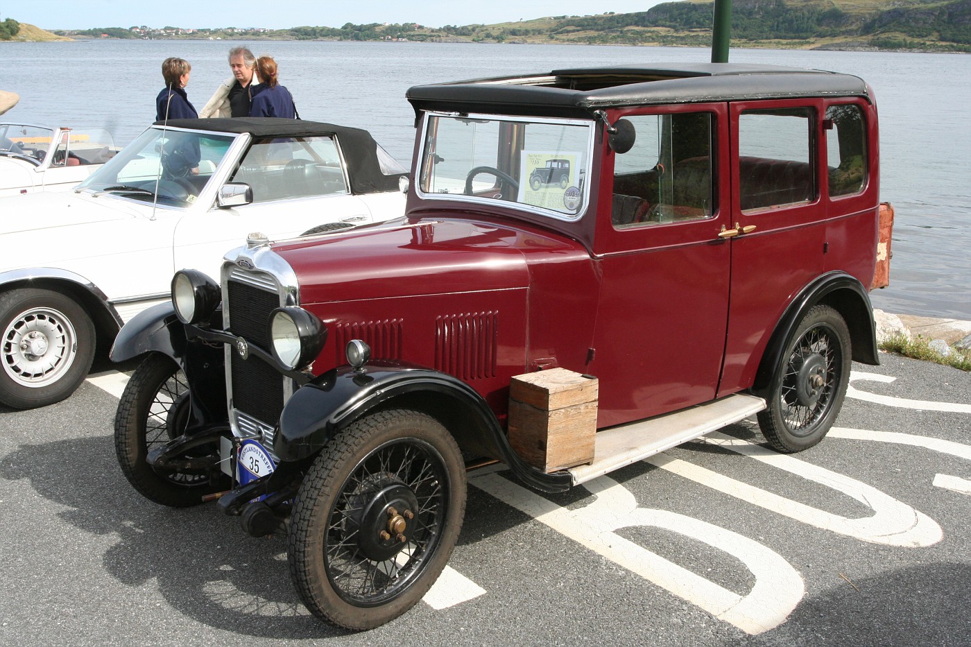 Photo: 1931 Singer Junior Saloon 8 HP, Owner Kjartan Meyer IMG 9299